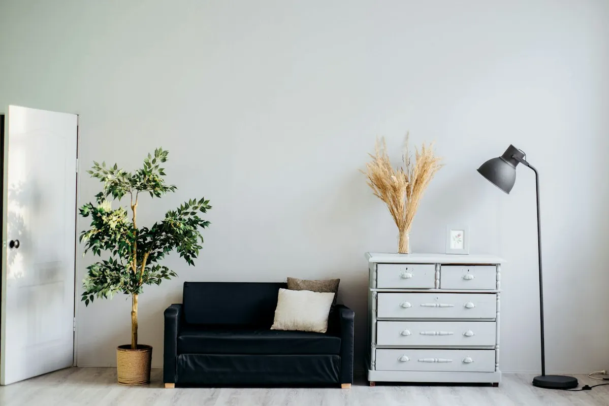 Airy Nordic living space